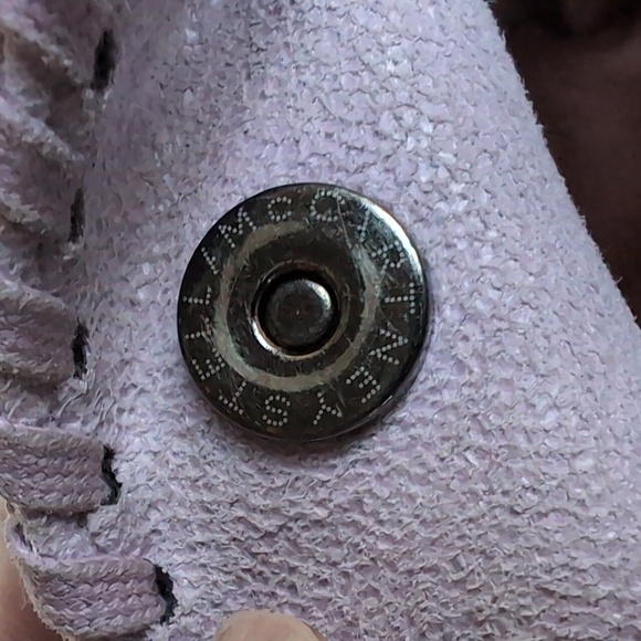 Stella McCartney Falabella Tiny Bag Lilac-Pink Faux Leather Crossbody - Picture 16 of 17